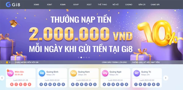 Đăng nhập Gi8 trải nghiệm sự hấp dẫn và nổi bật của nhà cái Gi8