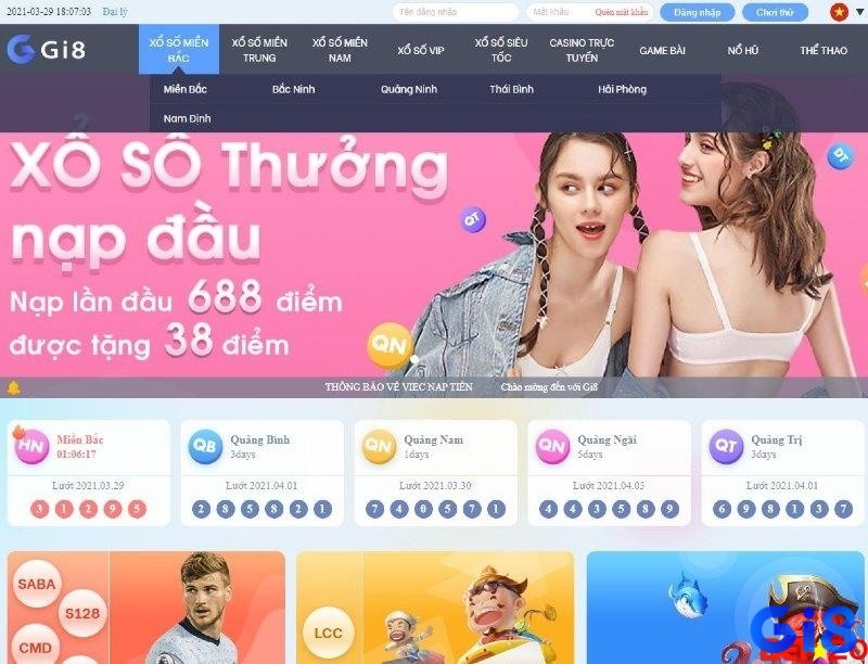 Tham gia trải nghiệm lô đề tại nhà cái Gi8